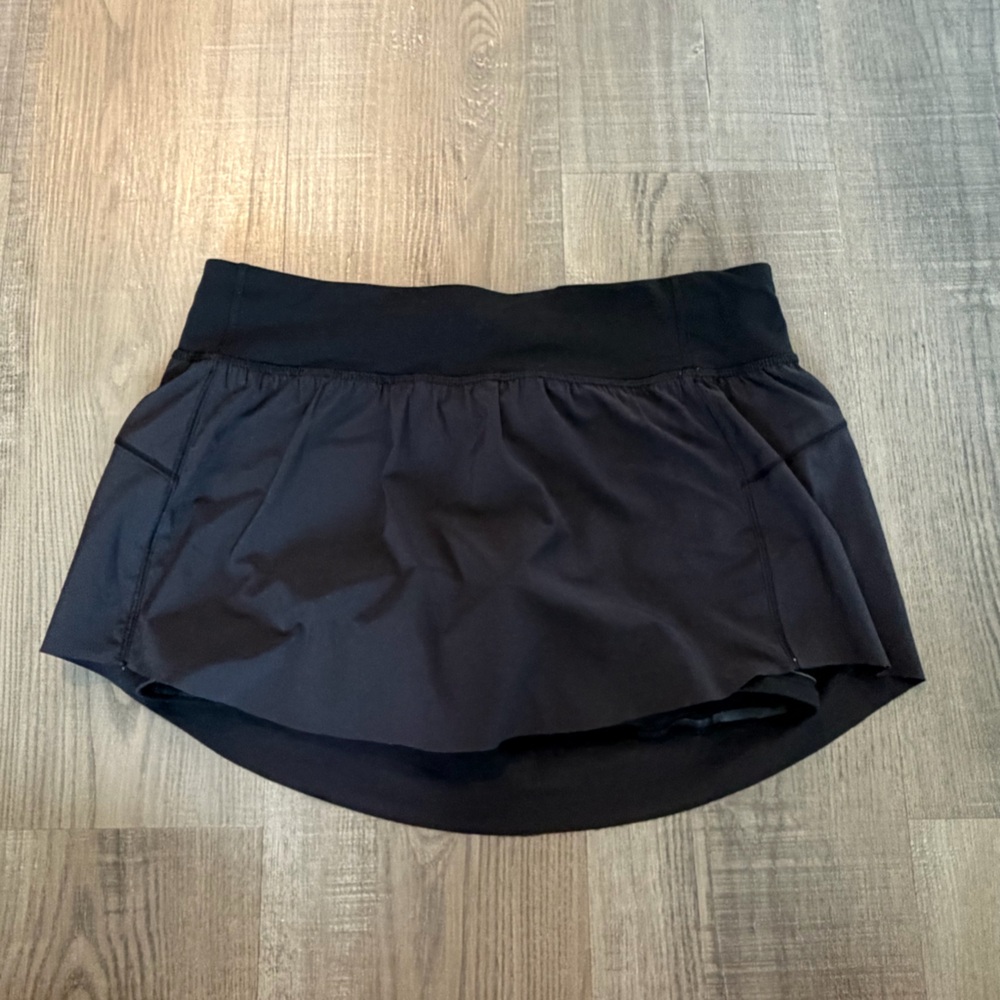 Lululemon black tennis skirt